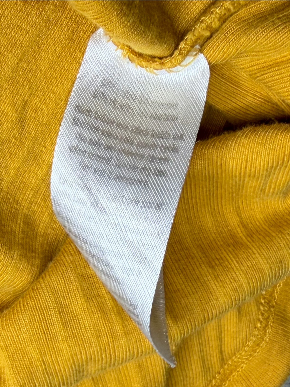 Yellow Ribbed Baby One-Piece - Picture 4 of 4